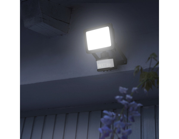 Projecteur detecteur Lucano led 10w - Brico Dépôt