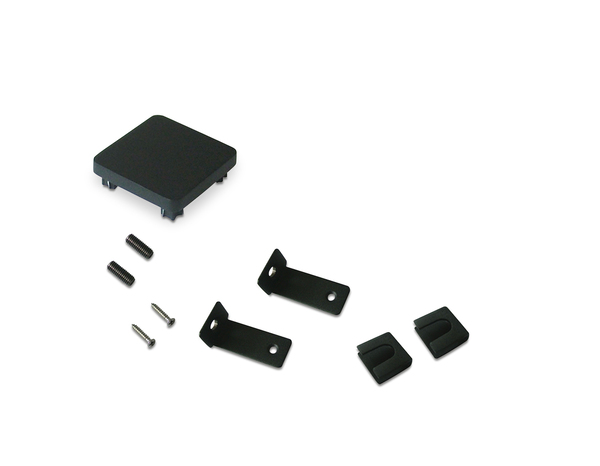 Poteau aluminium gris l. 7 cm x H. 240 cm Neva - Marque BLOOMA - Brico Dépôt