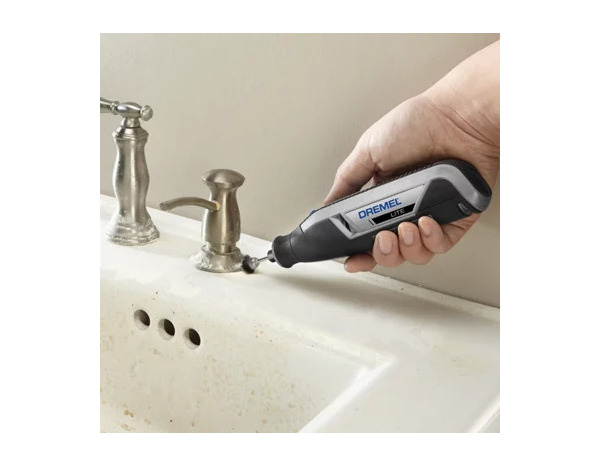 Outil Dremel Lite 7760 sans fil Li-Ion (3,2V) + 15 accessoires - Dremel - Brico Dépôt