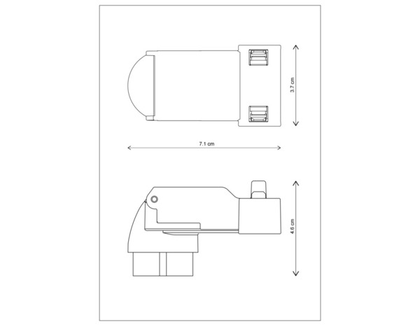 Connector GU10 plastique noir - Cooke and Lewis - Brico Dépôt