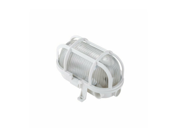 Hublot en applique murale blanc 60 W E27 "Jaline" - Brico Dépôt