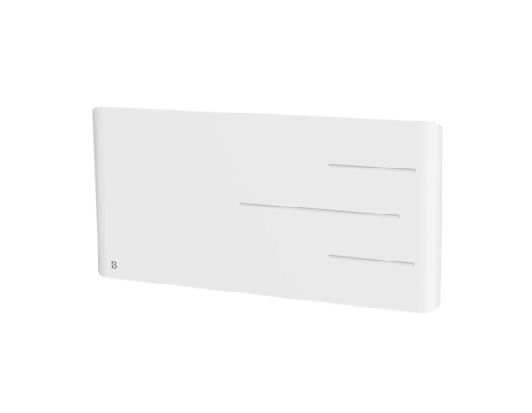 Radiateur électrique à inertie sèche cœur de fonte et WIFI blanc "Opera" 2000 W - Brico Dépôt