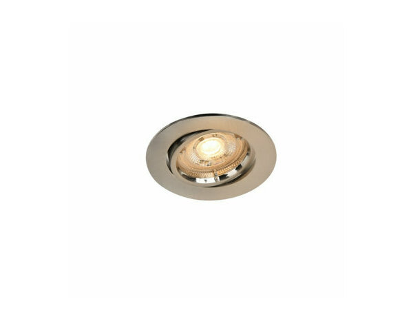 Spot encastrable GU10 dimmable nickel "Livinas" - Cooke and Lewis - Brico Dépôt