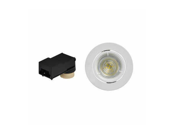 Spot encastrable GU10 dimmable blanc "Livinas" - Cooke and Lewis - Brico Dépôt