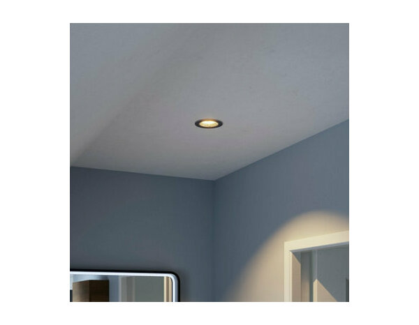 Spot encastrable GU10 argent effet nickel "Ladislas" - Cooke and Lewis - Brico Dépôt