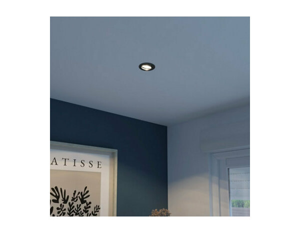 Spot encastrable GU10 dimmable nickel "Livinas" - Cooke and Lewis - Brico Dépôt