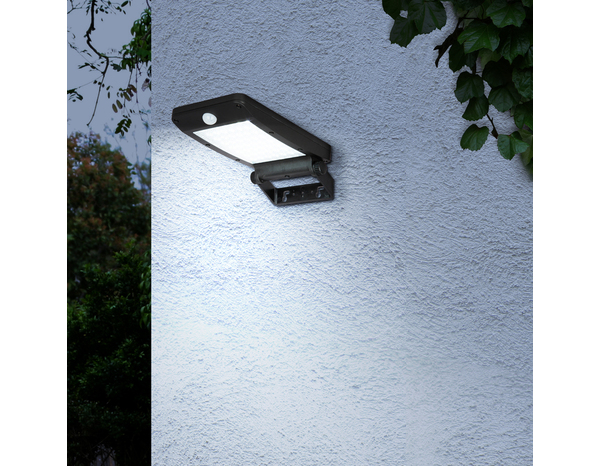 Applique murale solaire à détection Barm - Brico Dépôt