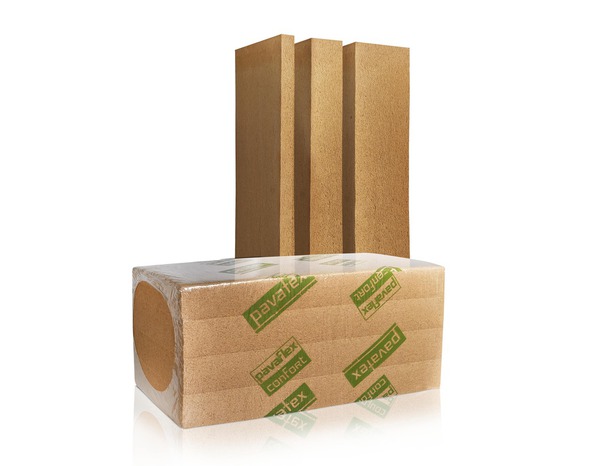 Lot 4 panneaux semi-rigides de fibres de bois L. 1,22 x l. 0,575 m Ép. 100 mm - Soprema - Brico Dépôt