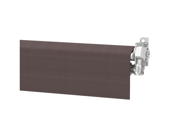 Store banne manuel sans coffre L. 200 x l. 250 x h. 20 cm Taupe - Marque BLOOMA - Brico Dépôt