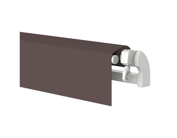 Store banne manuel L. 200 x l. 295 x h. 20 cm Taupe - Marque BLOOMA - Brico Dépôt