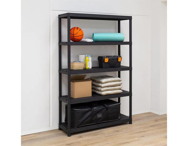 Etagère résine H.180 x L.120 x P.40 cm - Brico Dépôt