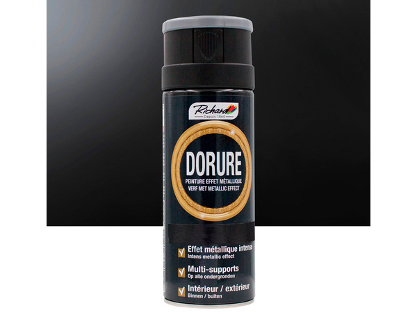 Aerosol 400 ml Dorure noire métal - Richard - Brico Dépôt