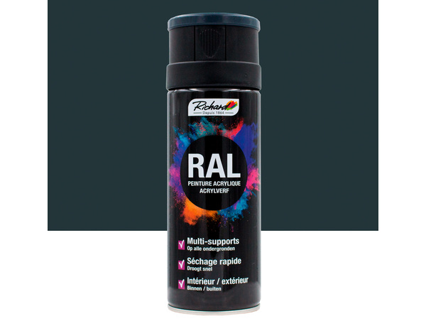 Aerosol 400 ml RAL7016 Gris Anthracite - Richard - Brico Dépôt