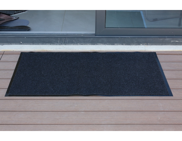 Tapis intérieur de propreté gris - 70x120 cm  - Brico Dépôt