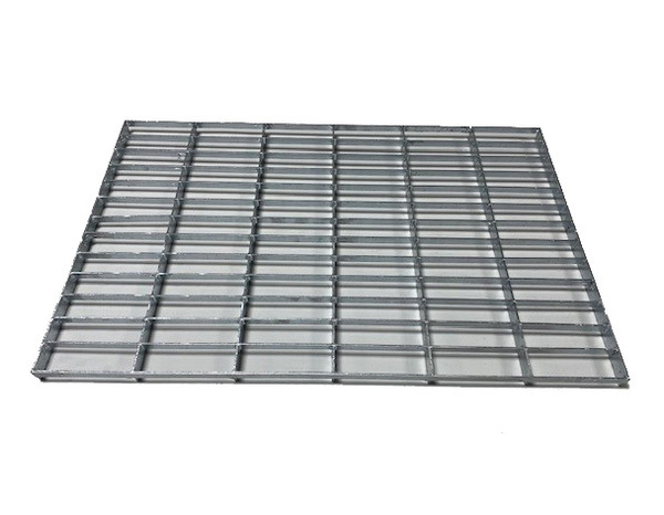 Tapis extérieur en acier galvanisé gris - 40x60 cm - Brico Dépôt