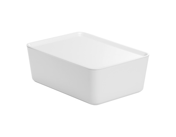 Boîte blanche avec couvercle 2,8 L - Brico Dépôt
