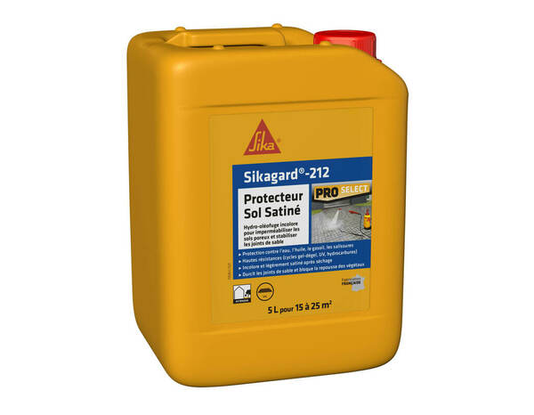 Imperméabilisant et protection sol satiné 5L - Sika - Brico Dépôt