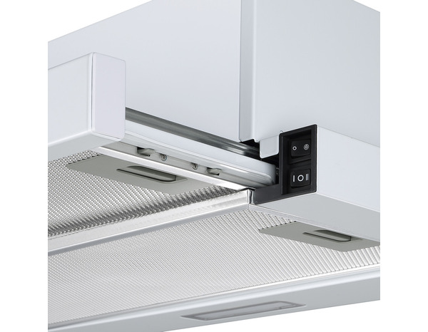 Hotte de cuisine tiroir blanc - 60 cm - Brico Dépôt