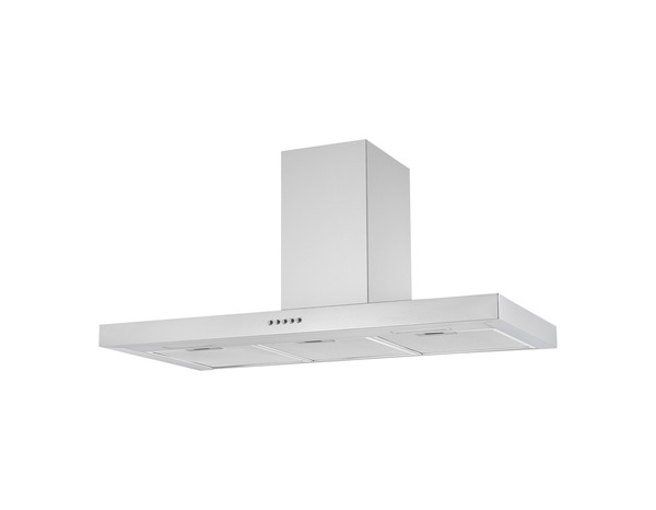 Hotte de cheminée rectangulaire inox - 90 CM - Brico Dépôt