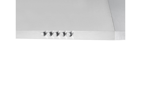 Hotte de cuisine cheminée inox - 60 cm - Brico Dépôt