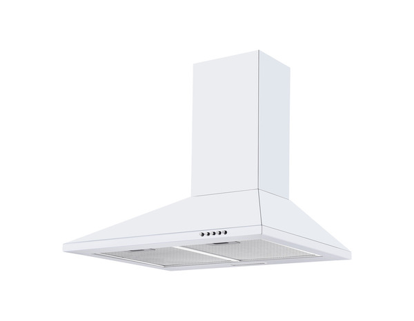 Hotte de cuisine cheminée blanc - 60 cm - Brico Dépôt