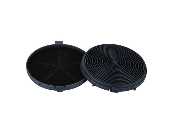 2 filtres à charbon pour hotte "CARBFLT150" - 17 x 120 x 120 mm - Brico Dépôt