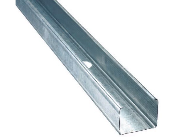 Lot 10 montants M48 250 NF pour cloison plaques de plâtre - 48 x 2500 mm - Brico Dépôt