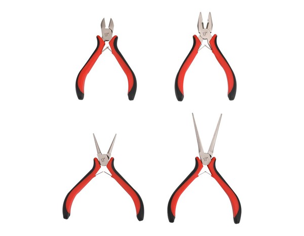 Lot de 4 mini pinces - Forge steel - Brico Dépôt