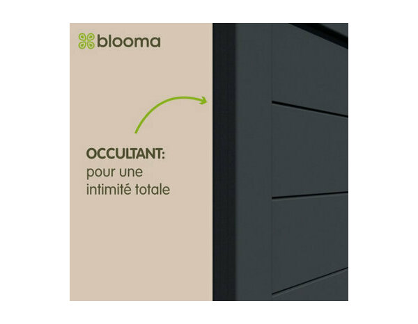 Portail aluminium battant Astia 3m - Marque BLOOMA - Brico Dépôt