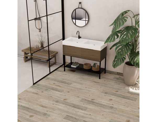 Carrelage de sol intérieur Jorel 15 x 90 cm 1,08 m² - Cooke and Lewis - Brico Dépôt