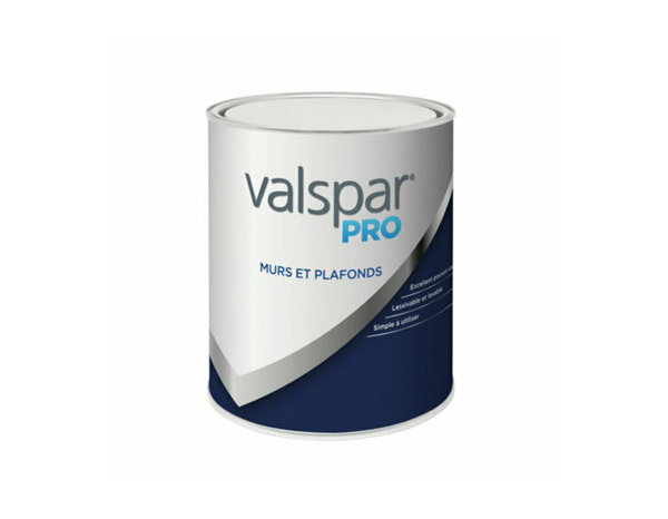 Peinture murs baseA 1L satin - Valspar - Brico Dépôt