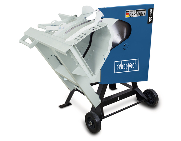 Scie à bûches électrique 700 mm avec dents au carbure - Scheppach - Brico Dépôt