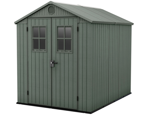 Abri de jardin en résine "Darwin 68" vert -  4,5 m² - Keter - Brico Dépôt