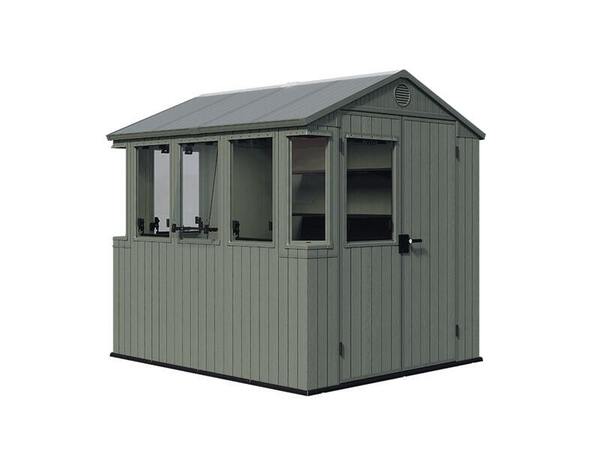 Abri "Green House" 4,6 m² - serre et espace de rangement - Keter - Brico Dépôt