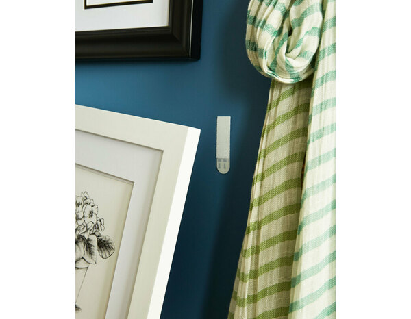 4 paires de languettes de fixation moyen modèle blanc - charge max : 5 kg - Command - Command - Brico Dépôt