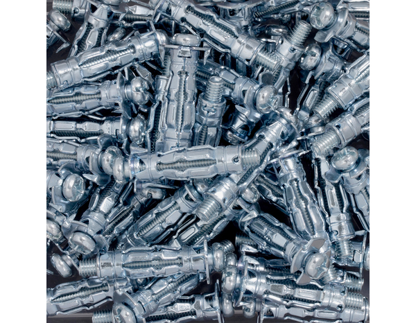 Cheville à expansion Spyder M6x37 en acier - Pack de 25 pour plaque de plâtre - Scell-it - Brico Dépôt