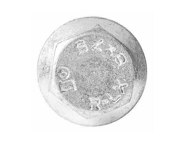 Vis à béton, bride hexagonale 12x140 - acier galvanisé, résistant pour béton et pierre - 2pcs, - Brenner - Brico Dépôt