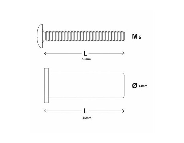 Cheville Flex multi 6X50 - Cheville caoutchouc pour blocs et plaques de plâtre - Brenner - Brico Dépôt