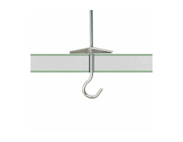 Cheville à ressort M4x75 en acier - idéale pour plaque de plâtre, 2 pièces - Brenner - Brico Dépôt