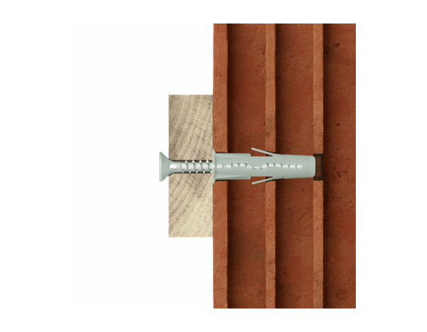 Cheville multi 10mm et vis galvanisées - 30PCS, idéales pour multi-matériaux - Brenner - Brico Dépôt