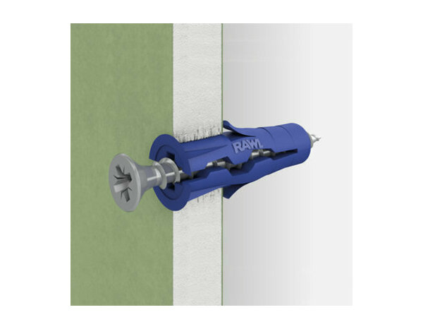 Cheville murale multi 8mm  - 24PCS, polypropylène, charge 60kg - Brenner - Brico Dépôt