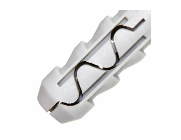 Chevilles nylon multi-usages 12mm x 60mm - idéales pour brique et béton - 5PCS - Brenner - Brico Dépôt