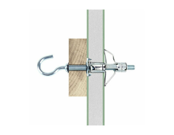 Cheville à expansion en acier M5 5x50mm - 2pcs pour plaque de plâtre - Brenner - Brico Dépôt