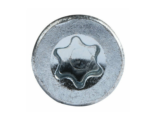 Vis à béton, tête fraisée, en acier galvanisé 7.5x130mm , résistant à la corrosion - 20pcs - Brenner - Brico Dépôt