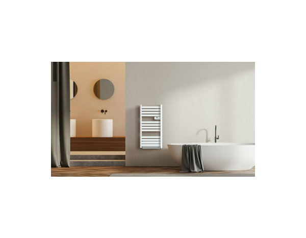 Sèche-serviettes Arrow 500W + 1000 W Blanc - Carrera - Brico Dépôt