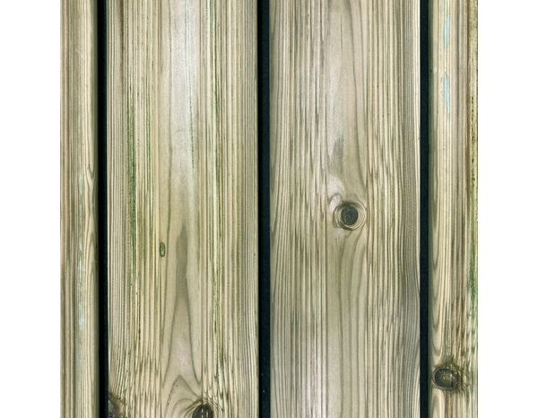 Lame de terrasse en pin vert - 21X120X3000 mm - Brico Dépôt