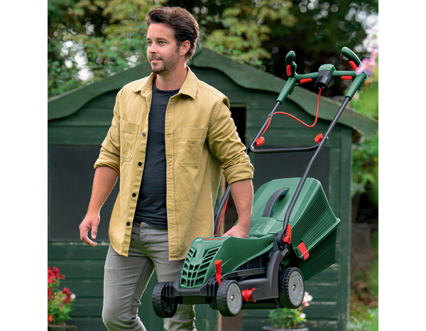 Tondeuse électrique 1400 W Rotak370 - Bosch - Brico Dépôt