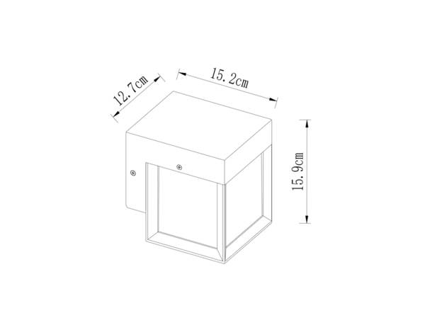 Applique murale exterieur noir - Marque BLOOMA - Brico Dépôt