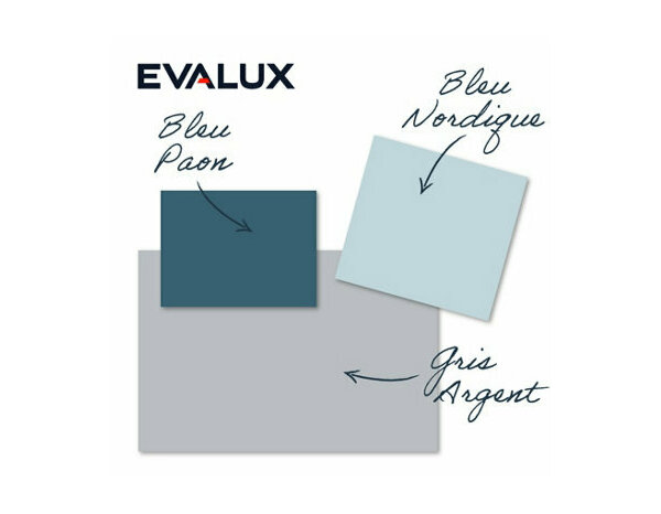 Peinture Gris argent 0l75 velours 2en1 - Evalux - Brico Dépôt