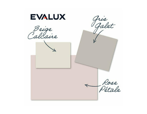 Peinture Rose petale 2l5 velours 2en1 - Evalux - Brico Dépôt